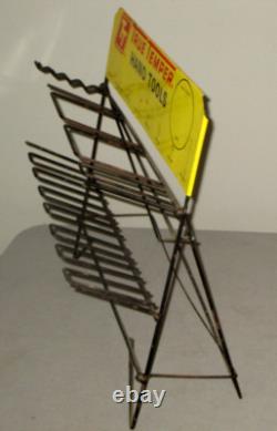 Vintage True Temper Hand Tools-hardware Store Metal Display -sign -20