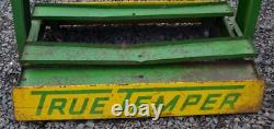 Vintage True Temper Tool Store Display Rack Advertising Axe Shovel Rake