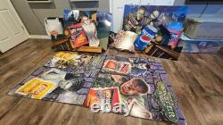 Vintage Universal Studios Monsters Store Display Signs Dracula Pepsi Lays Promo