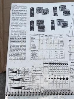 Vintage Winchester Ammunition Spiral Flip Chart Store Display Original Box
