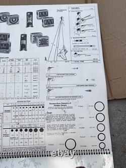 Vintage Winchester Ammunition Spiral Flip Chart Store Display Original Box