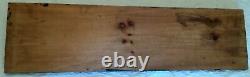 Vintage Wood Advertising Trade Sign Bicycles Repaired Carved Out Hand Painted