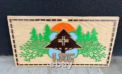 Vintage Y2K LRG Life Research Group Hip Hip Store Display Promo Sign