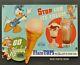 Vtg 1943 Donald Duck Walt Disney Advertising Flare Top Ice Cream Cone Litho Sign