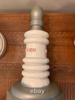 Vtg 1950's Giant CHAMPION SPARK PLUG STORE PROMO DISPLAY ADVERTISING SIGN 22