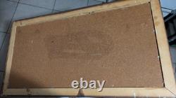 Vtg 1977 Speer Ammunition Store Display Bullet Chart Hell's Canyon Ram Riverboat