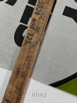 Vtg 70s 80s Halloween Store Display Sign Candy Costumes Masks WITCH