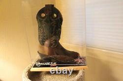 Vtg. Double-H Signed Cowboy Boot Department Store Display