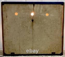 Vtg Kingston Watches LIGHTED Countertop Display Case Sign Jewelry Store Rare