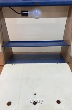 Vtg Kingston Watches LIGHTED Countertop Display Case Sign Jewelry Store Rare
