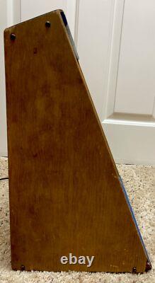 Vtg Kingston Watches LIGHTED Countertop Display Case Sign Jewelry Store Rare