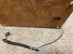 Vtg Kingston Watches LIGHTED Countertop Display Case Sign Jewelry Store Rare