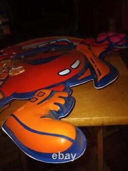 Vtg Kool-Aid Man Double Sided Advertising Store Sign Nice Condition (RARE)