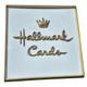 Vtg. LARGE HALLMARK CARDS STORE LOGO DISPLAY LIGHT UP SIGN 25 SQUARE x 4.5 (B)
