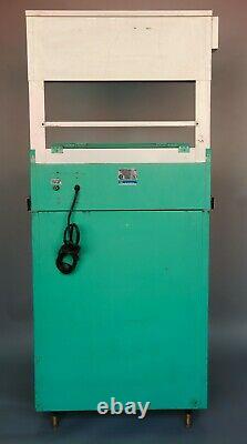 Vtg Mercury Vacuum Tube Tester Self Service Retail Store Display Cabinet Sign