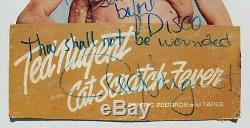 Vtg Ted Nugent Album Release In-Store Cardboard Display Advertising Signed Sign