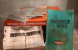 Vtg Trico Wiper Display Auto Store Cabinet Sign NOS Blades Maps Collector Item