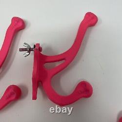 Vtg Victorias Secret PINK Metal Hooks Hardware Fixture Store Display Rare Promo