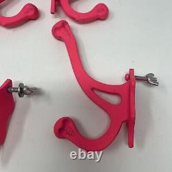 Vtg Victorias Secret PINK Metal Hooks Hardware Fixture Store Display Rare Promo