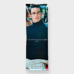Vtg Y2K Tommy Hilfiger Eyewear HUGE Store Display Banner, 2 Sided, Poster Sign