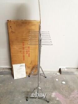 WILSON Baseball Bat Store Display Rack Sign Metal 59 Rare w Box NOS 1960's