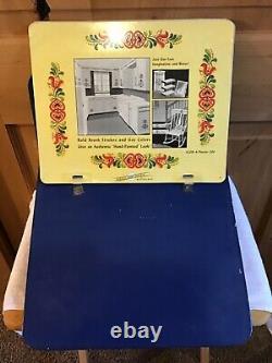 WOW! Vintage Meyercord Decals HARDWARE STORE DISPLAY Duro KITCHEN Flowers BEARS