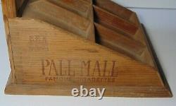 WWII Era 1940s Old Vintage Advertising Store Display Pall Mall Cigarettes Sign