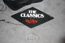 Walt Disney Black Diamond Store Display Electric Lamp Light Sign Rare Vtg Promo