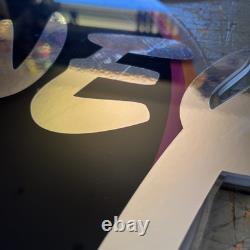 Walt Disney World Original Large Acrylic Store Display Sign Mickey Mouse Ears