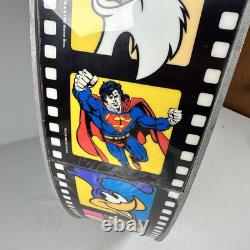 Warner Kids Store Display Sign 36in 1996 Looney Tunes & DC Comics Characters