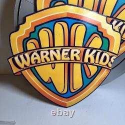 Warner Kids Store Display Sign 36in 1996 Looney Tunes & DC Comics Characters Warner Kids Store Display Sign 36in 1996 Looney Tunes & DC Comics Characters