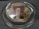 Webster CIGARS Old Advertising Glass Change ash Tray Sign Vintage Glass