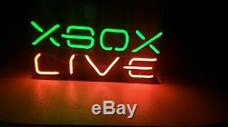 XBOX LIVE Neon Light DISPLAY SIGN Authentic Lighted Vintage RETAIL STORE Promo