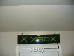 XBOX lighted sign Original X-Box Xbox Vintage Store Display