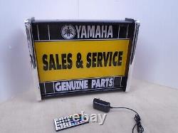 Yamaha Sales Service LED Store/Rec Room Display light up SIGN