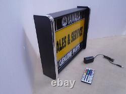 Yamaha Sales Service LED Store/Rec Room Display light up SIGN