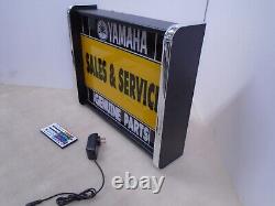 Yamaha Sales Service LED Store/Rec Room Display light up SIGN