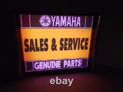 Yamaha Sales Service LED Store/Rec Room Display light up SIGN