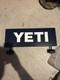 Yeti Coolers Metal Display Sign RARE